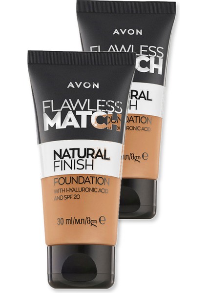 Flawless Match Doğal Bitişli Fondöten - 260G True Beige 30ML Ikili Set