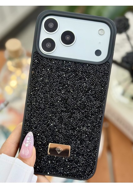 Iphone 17 Promax Uyumlu Elmas Tasarımlı Taşlı Işıltılı Parlak Pırlanta Kılıf fiyatları