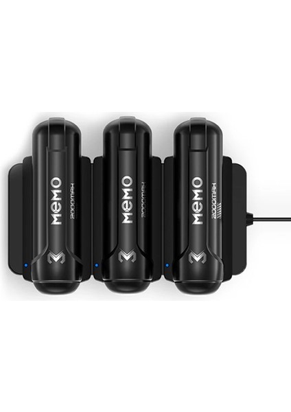 Memo DL10 - CX12 Telefon Soğutucu Fan Batarya Şarj Paneli + 2 Yedek POWERBANK-(577 - ?97?60E8-9G7 modelleri