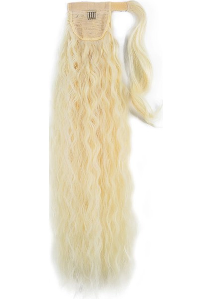 Bağlamalı Kabarık Dalgalı At Kuyruğu - Açık Platin fırsatları