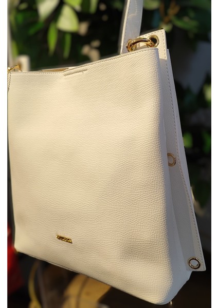 Kadın Omuz Çantası Şık Tasarım Bej fiyatları