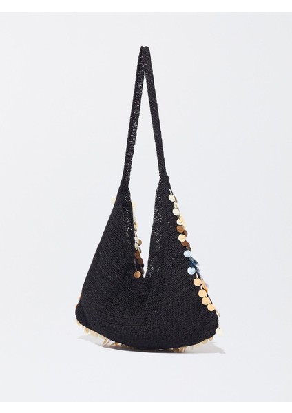 Payetli Omuz Çantası fırsatları