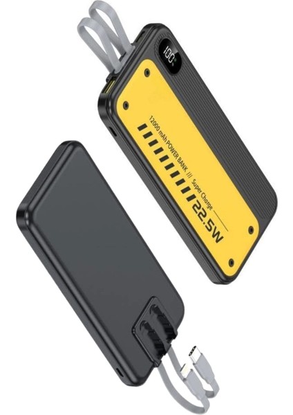 10000 Mah Hızlı Şarj Özellikli Aynı Anda 4 Cihazı Şarj Edebilen Powerbank