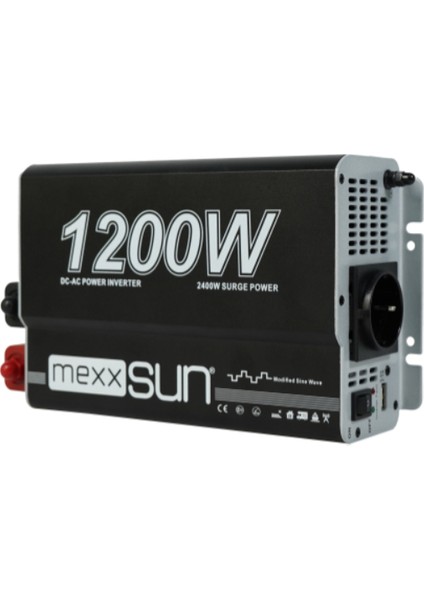 - Inges 24 Volt 1200 Watt Modifiye Sinüs Inverter - Invertör - 24/220 Volt Çevirici fiyatları