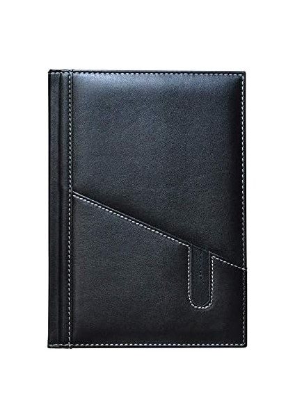 5461 Ajanda/defter Tarihsiz 17 x 24 Çizgili 160 Yaprak Ivory Kağıt Telefon Kılıflı, Siyah modelleri