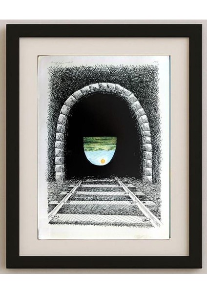 Laco Torma 43x30cm Orijinal Karikatür Tablo