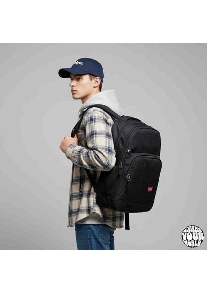 Siyah Laptop Bölmeli Sırt Çantası indirimleri