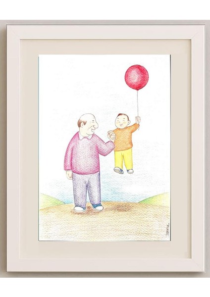 Sang Jin Kim 29X21CM Orijinal Karikatür Tablo fırsatları