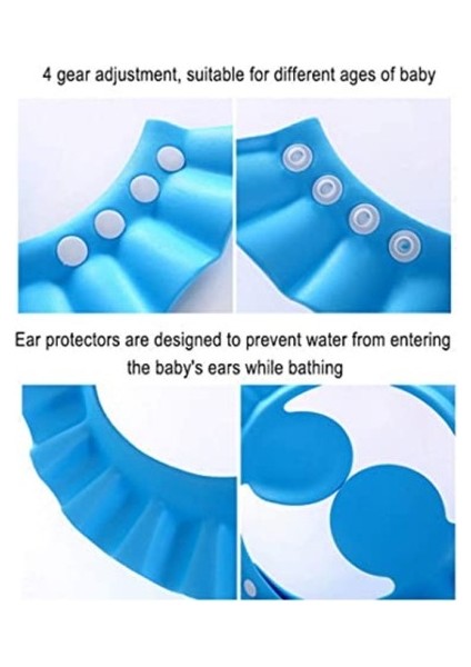 Bebek Banyo Şapkası Mavi fiyatları