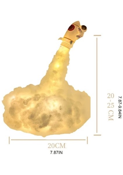 Uçan Astronot Tasarımlı Gece Lambası fırsatları