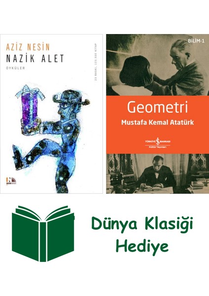 Nazik Alet + Geometri + Dünya Klasiği Hediye