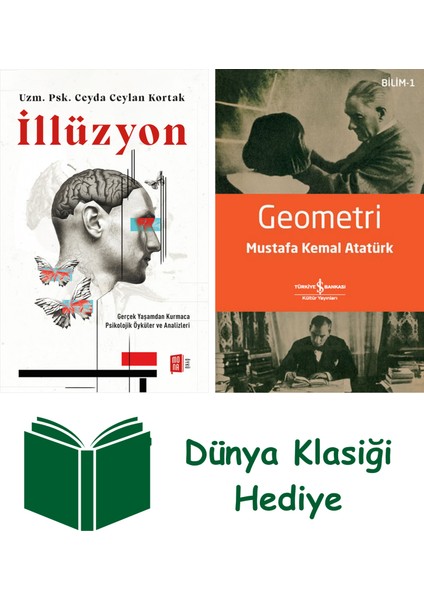 Illüzyon + Geometri + Dünya Klasiği Hediye