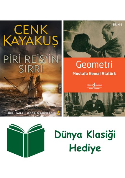 Piri Reis'in Sırrı + Geometri + Dünya Klasiği Hediye