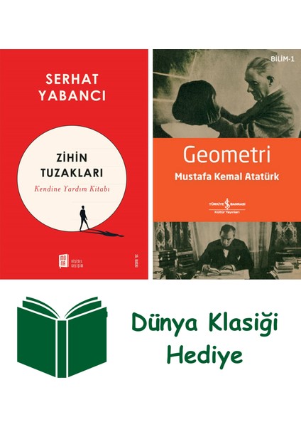 Zihin Tuzakları + Geometri + Dünya Klasiği Hediye