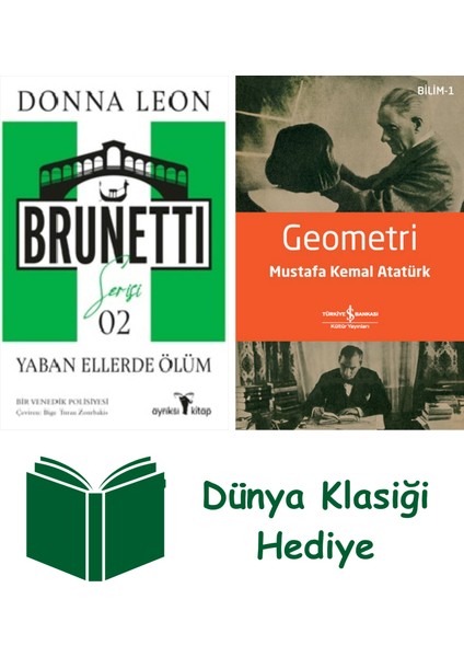 Yaban Ellerde Ölüm + Geometri + Dünya Klasiği Hediye