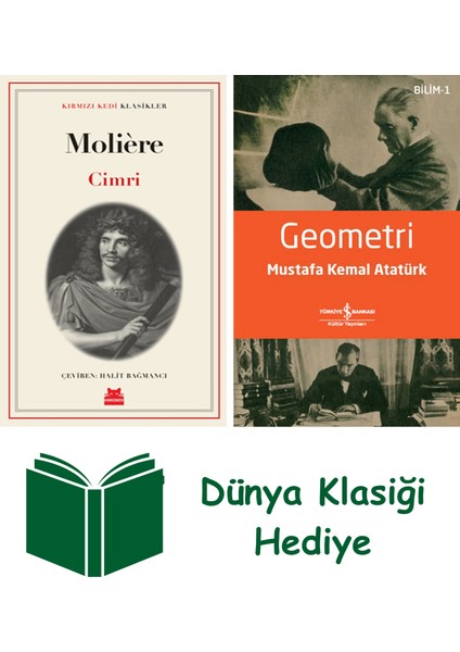 Cimri + Geometri + Dünya Klasiği Hediye