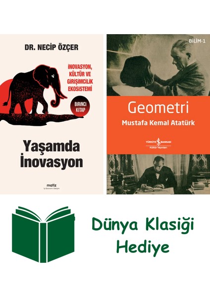 Yaşamda Inovasyon + Geometri + Dünya Klasiği Hediye