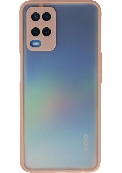 Oppo A54 4g Kılıf Montreal Silikon Kapak - Pembe - FKU1870-6335