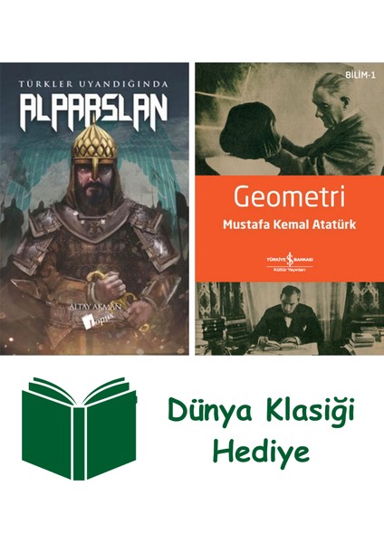 Alparslan + Geometri + Dünya Klasiği Hediye