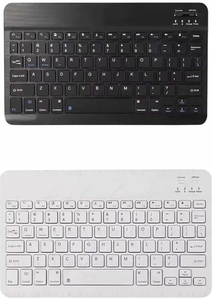 Uyumlu Kablosuz Bluetooth Şarj Edilebilir Mini Q Klavye fırsatları