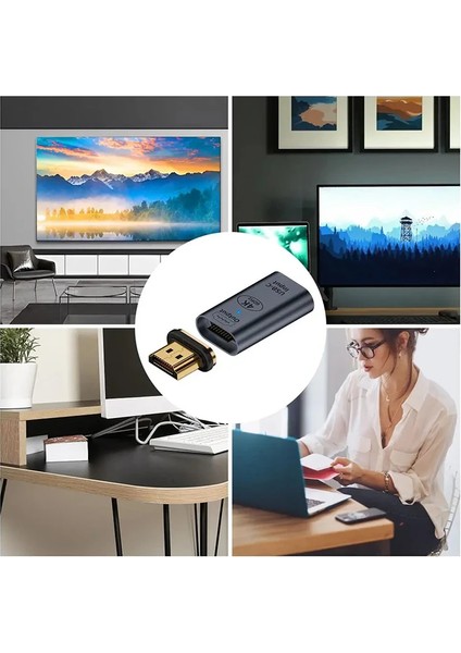 Ally HDMI To Type-C 4K 60Hz Mıknatıs Başlıklı Çevirici Otg ADAPTÖR-(5775) - ?98?69E5-9G7398 modelleri