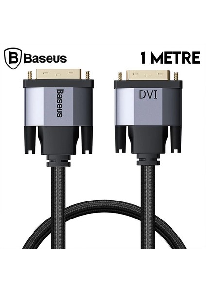 Baseus Enjoyment Series DVI To DVI Hdtv Projector Kablo 1 METRE-(5775) - ?59?46E5-1G3159