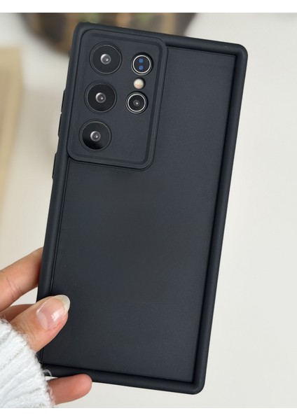 Galaxy S24 Ultra Uyumlumat Lansman Parmak Izi Bırakmaz Silikon Kılıf