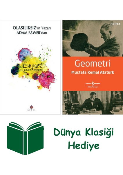 Empati + Geometri + Dünya Klasiği Hediye