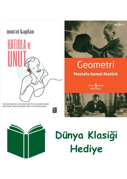 Hatırla ve Unut + Geometri + Dünya Klasiği Hediye