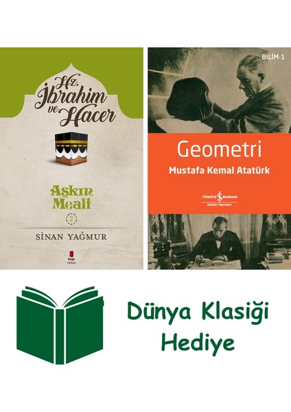 Hz. Ibrahim ve Hacer - Aşkın Meali 2 + Geometri + Dünya Klasiği Hediye
