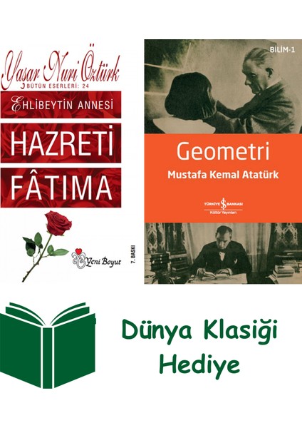 Hazreti Fatıma + Geometri + Dünya Klasiği Hediye