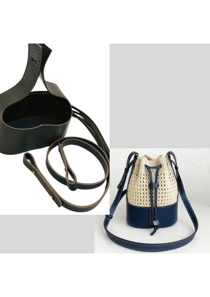 Torba2 Model Çanta Yapım Aparatı Haki Renk Light Gold Metalli