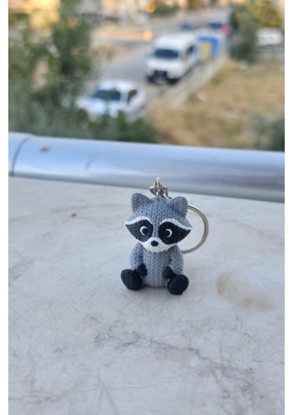 Örgü Desenli Kurt Anahtarlık – Sert Plastik, Çanta Süsü & Charm, Hayvan Figürlü Aksesuar indirimleri