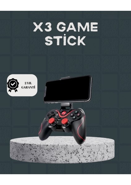 Bluetooth Kablosuz Oyun Kumandası – Android, Ios, Pc Uyumlu