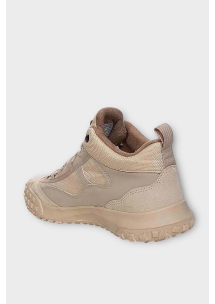 Deri Görünümlü Erkek Trekking & Outdoor Bot Ayakkabı Bej