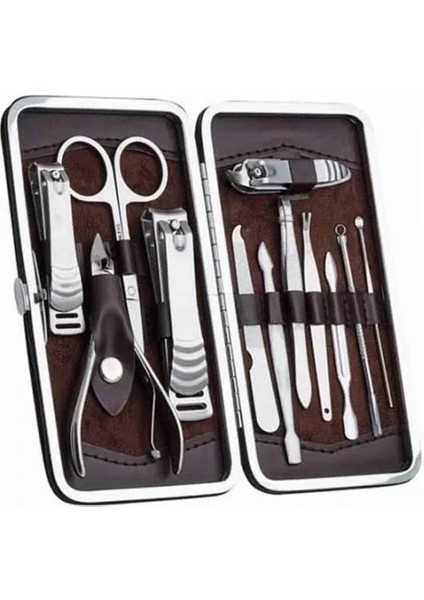 12 Parça El Ayak Temizleme Pense Kir Temizleme Aparatı Kaş Cımbızı indirimleri