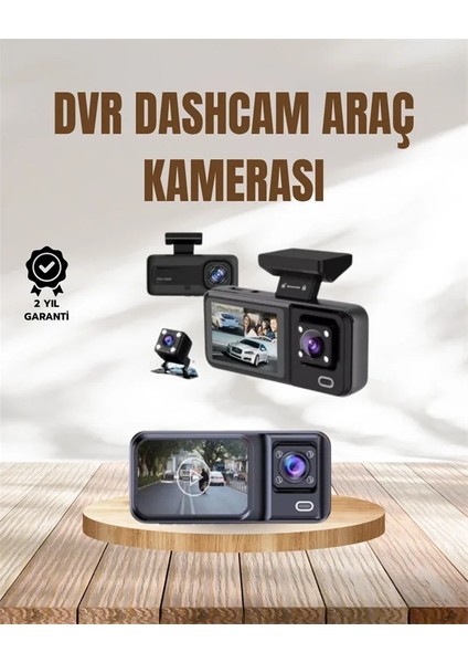 Wi-Fi Destekli Araç Kamerası: 2.7” Ekran, 128GB Destek ve Ir Gece Görüş