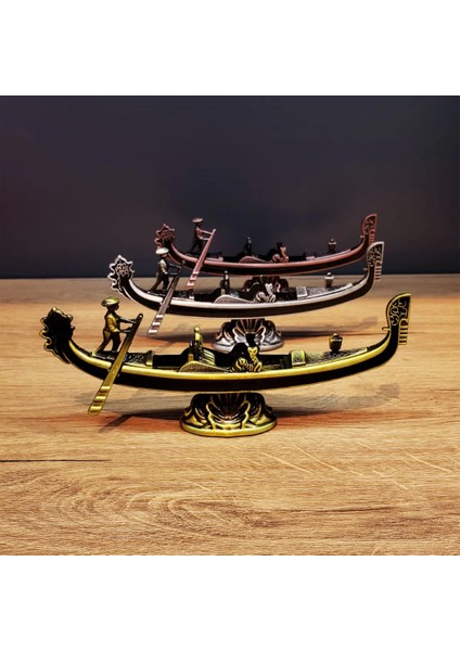 Metal Dekoratif Venedik Kayık - Lisinya