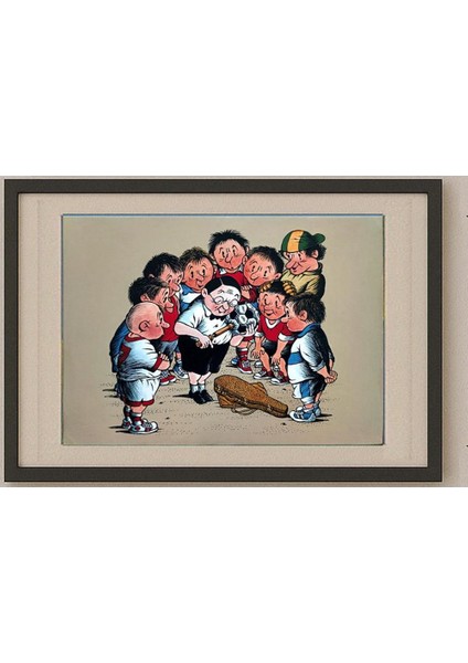 Yuriy Kosobukin 29X21CM Orijinal Karikatür Tablo