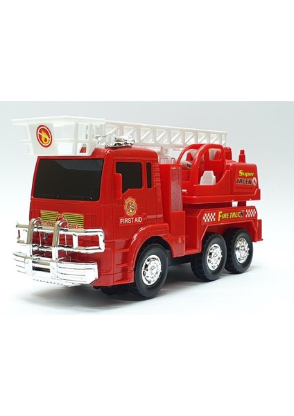 Itfaiye Aracı Merdivenli Pilli Işıklı Sesli Çarp Dön - 175B-2 (Lisinya) fiyatları