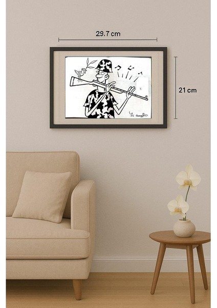 Li Guangjun 29X21CM Orijinal Karikatür Tablo fiyatları