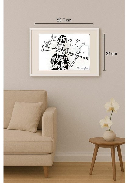 Li Guangjun 29X21CM Orijinal Karikatür Tablo indirimleri