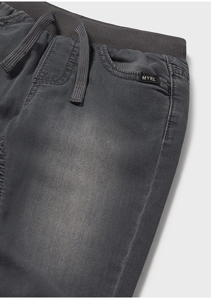 Gri Erkek Bebek Jean Jogger 2508 fırsatları