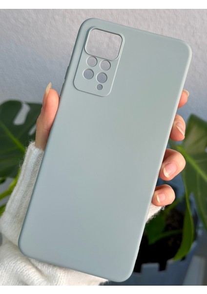 Redmi Note 11 ve Note 11S Uyumlu Içi Kadife Lansman Esnek Silikon Kılıf