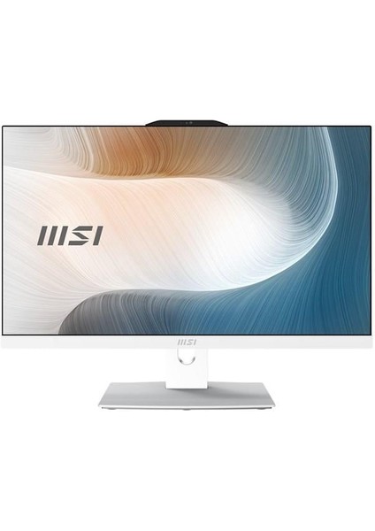 Msı 23.8" Modern AM242P 12M-1889TR Core I7 1255U-32GB Ddr4 Ram-1tb NVME-W11H Beyaz
