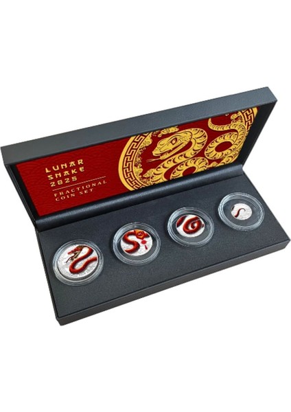 Agakulche Çin Yılı Gümüş Sikke Coin Seti modelleri