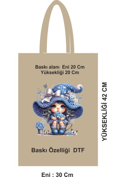 Pamuklu Bez Poşet 30X42 cm – Dtf Baskılı, Dayanıklı 46 Tel Kumaş modelleri