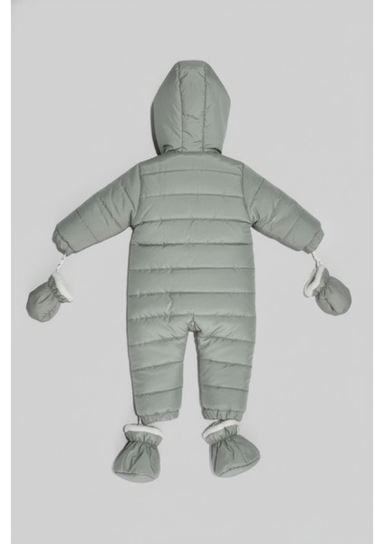 Yeni Trend Pamuklu Sevimli Panda Baskılı Yenidoğan Welsoft Patikli Kozmonot-Tulumu modelleri