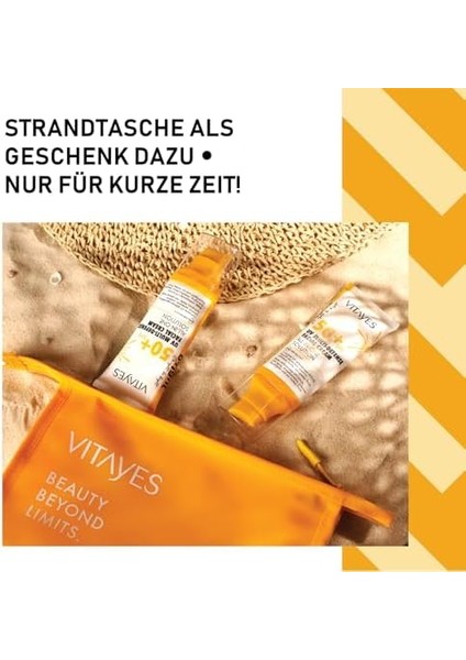 Vıtayes Yüz Güneş Kremi SPF50 Çok Fonksiyonlu Yüksek Uv Koruma Yaşlanma Karşıtı Nemlendirme Cilt Bakımı, 50 ml fiyatları