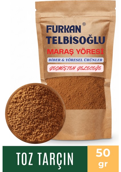 Toz Tarçın - (Taze Öğütülmüş, Katkısız ) 50GR